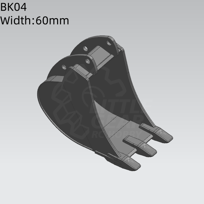 RC Excavator Bucket and Attachments for MXRC 942