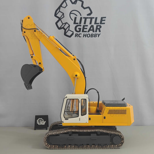 MXRC 942 1/14 RC Hydraulic Excavator Model(Yellow/Gray)