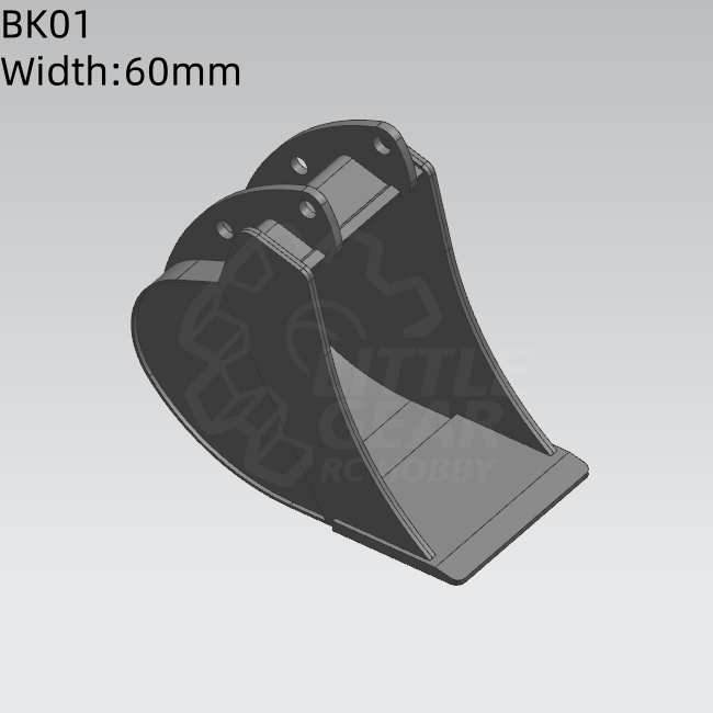 RC Excavator Bucket and Attachments for MXRC 942