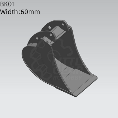RC Excavator Bucket and Attachments for MXRC 942