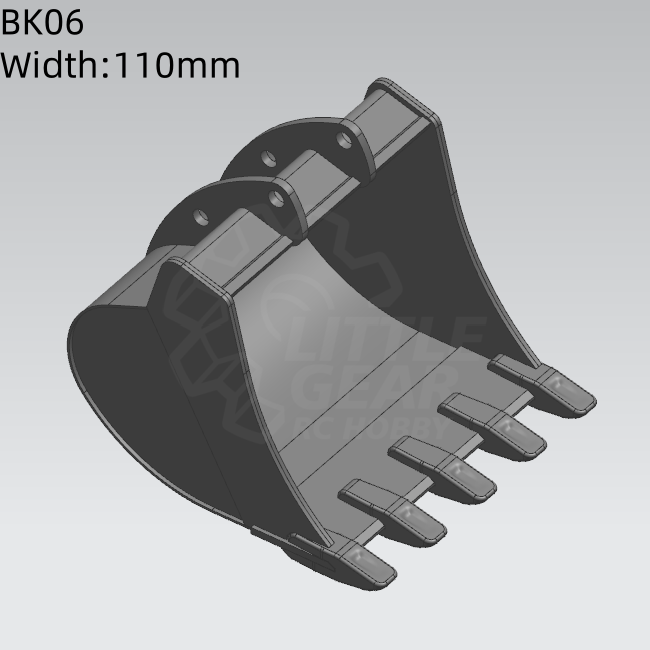 RC Excavator Bucket and Attachments for MXRC 942