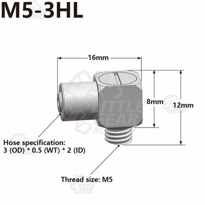 Hydraulic Hose Connectors (HL Series)