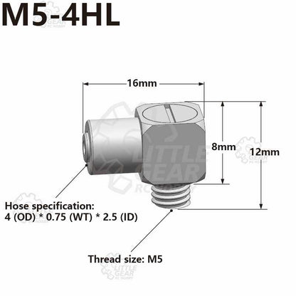 Hydraulic Hose Connectors (HL Series)